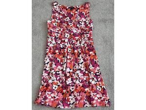 Lands' End Sleeveless Floral Dress